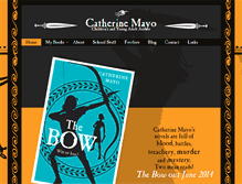 Tablet Screenshot of catherinemayoauthor.com